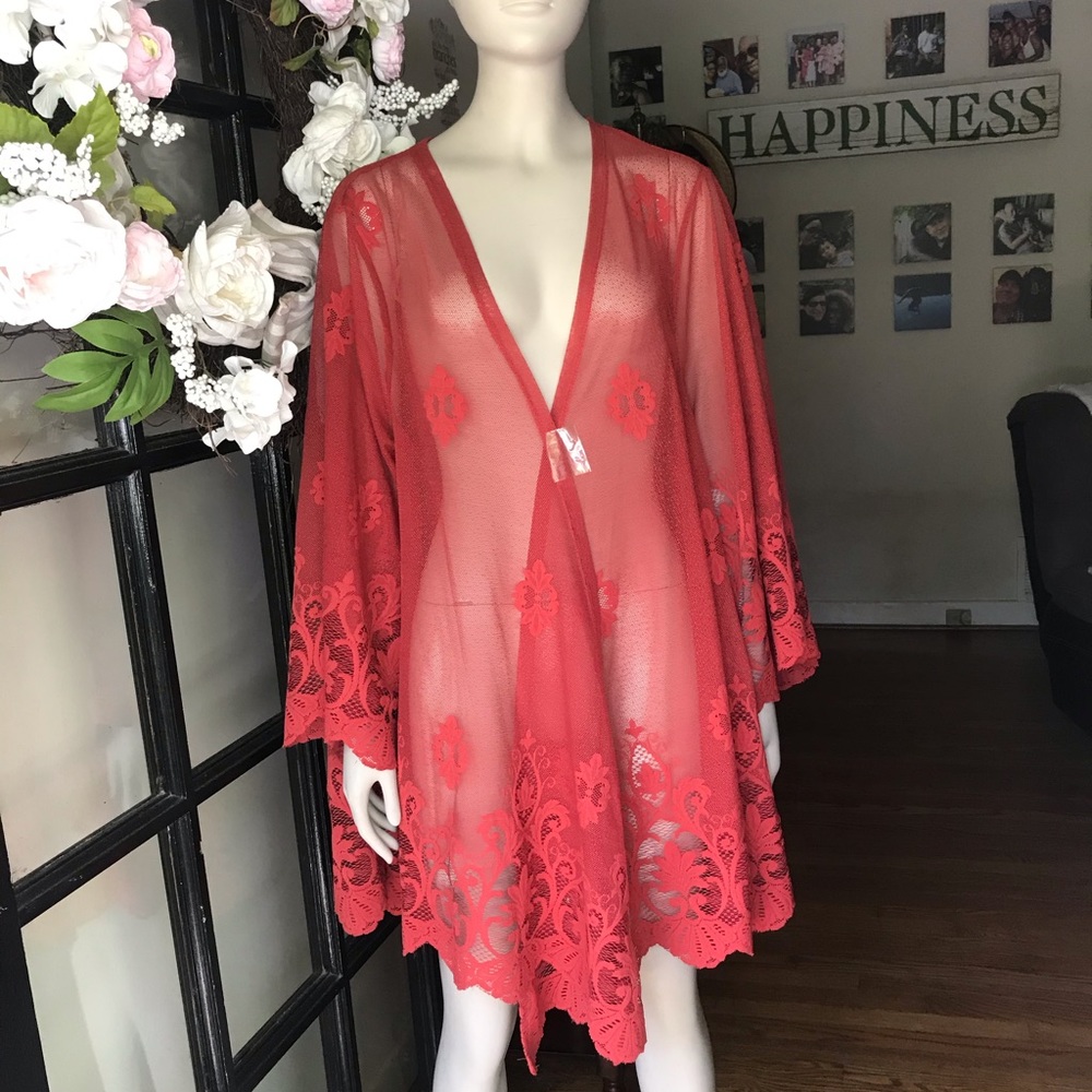 SOLD SOLD SOLD‼️New Paper + Tee Cardigan/Coverup - Picture 2 of 7